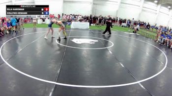 80 lbs Ella Hardman, Michigan vs Collyns Hemann, Iowa