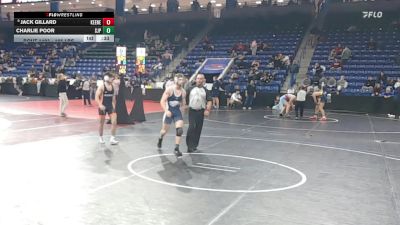 165 lbs Round Of 32 - Jack Gillard, Keene vs Charlie Poor, Saint John's Prep
