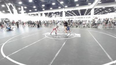 58 lbs Consi Of 8 #2 - Hudson Brandt, Fallon Outlaws WC vs Xavier Tapia, Shafter Youth Wrestling