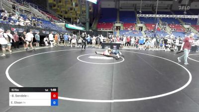 157 lbs Rnd Of 64 - Brody Sendele, IL vs Ewan Olson, PA