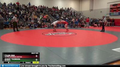 190 lbs Semifinal - Tyler Ziek, Central Of Grand Junction vs Emery Thorson, Richfield