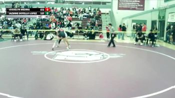 125 lbs 3rd Place Match - Jazmine Botello Lopez, Toppenish (Girls) vs Josselyn Medina, Othello (Girls)