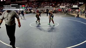 D 2 285 lbs Champ. Round 1 - Elom Ofori, Kenner Discovery Health Science vs Tristan Thompson, Plaquemine