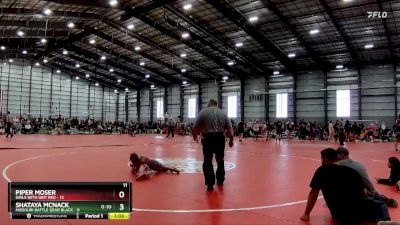 66 lbs Semis - R1 Wb - Shataya McNack, Missouri Battle Gear Black vs Piper Moser, Girls With Grit Red