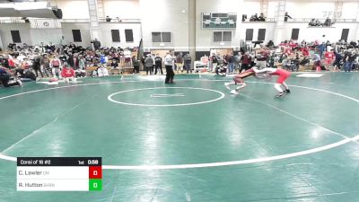 113 lbs Consi Of 16 #2 - Conor Lawler, Catholic Memorial vs Robby Hutton, Sharon