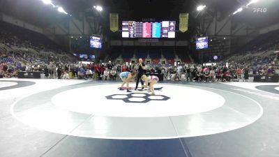 140 lbs Cons. Sub-rd Of 32 - Abigail Pursley, NC vs Caroline Owens, MO