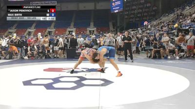 190 lbs Champ. Rd Of 32 - Jaxon Penovich, Illinois vs Max Birth, Maryland