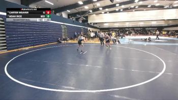 157 lbs Quarterfinal - Noah Rice, Messiah vs Carter Weaver, Pitt-Johnstown