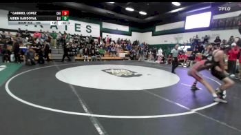 126 lbs Cons. Round 4 - Gabriel Lopez, Chowchilla vs Aiden Sandoval, San Luis Obispo