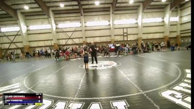 71 lbs Semifinal - Leland Crockwell, AZ vs Cody Forrester, UT