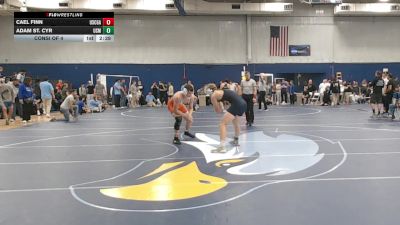 157 lbs Consi Of 4 - Cael Finn, Coast Guard vs Adam St. Cyr, Southern Maine