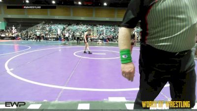 98 lbs Round Of 16 - Bronwynn Garrett, Gold Rush Wrestling Academy vs Aileen Paniagua, Hot Shots Wrestling