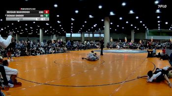 140 lbs Round 7 (8 Team) - Ronan Snider, Eagle Wrestling Academy vs Mugabi Makorogo, Gulf Coast WC