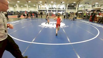 86 lbs Rr Rnd 3 - Violet Jessop, Providence County WC vs Kadence Fogg, USA ME Women's Wrestling