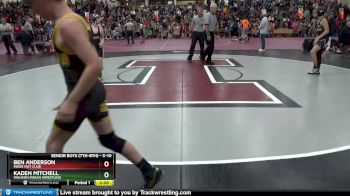 S-10 lbs Quarterfinal - Ben Anderson, Indee Mat Club vs Kaden Mitchell, Waukon Indian Wrestling
