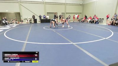 125 lbs Semis & 3rd Wb (16 Team) - Savannah Witt, Pennsylvania Blue vs Kylee Kurszewski, Wisconsin