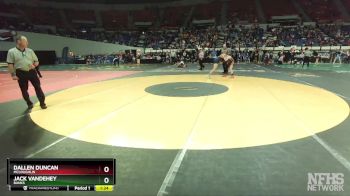 3A-132 lbs Semifinal - Dallen Duncan, McLoughlin vs Jack Vandehey, Banks