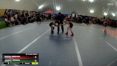 64 lbs Finals (2 Team) - Mason Wireman, Killer Elite vs Johnny Messina, Buxton