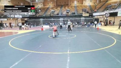 141 lbs 1st Place Match - Canon Acklin, Unattached vs Kieran Thompson, Adams State