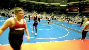 160 lbs Rr Rnd 2 - Brooklynn McKinney, Wagoner Takedown Club vs Parker Adams, Vinita Kids Wrestling