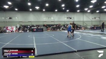 132 lbs Placement Matches (16 Team) - Holly Zugmaier, Illinois vs Amanda Jaeger, Kansas