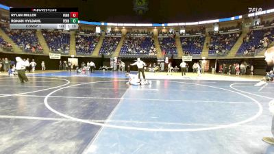 115 lbs Consy 1 - Rylan Miller, Penn Cambria vs Ronan Hyldahl, Penncrest