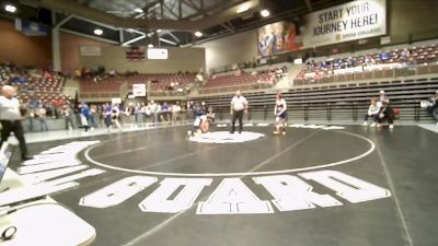 2A 113 lbs Cons. Round 3 - Waylon Nowers, Beaver vs Lake Morgan, American Leadership