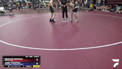 14UB-6 lbs Round 1 - Grayson Bowman, USA Mat Club vs Avery Paustian, McDominate Training Center