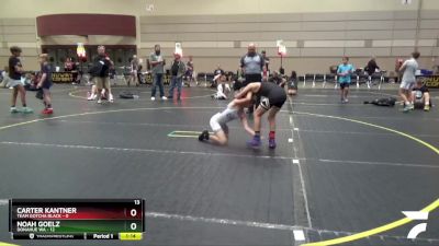 85 lbs Semis & 1st Wrestleback (8 Team) - Noah Goelz, Donahue WA vs Carter Kantner, Team Gotcha Black