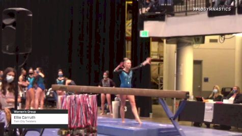 Ellie Carruth - Women's Group, Twin City Twisters - 2021 Women's Xcel Region 4 Championships