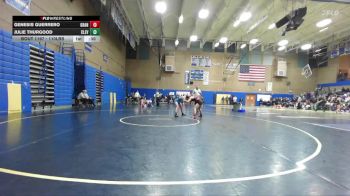 110lbs Cons. Round 5 - Genesis Guerrero, Granger (Girls) vs Julie Thurgood, Cleveland (Girls)