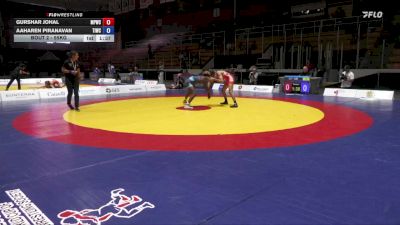 55kg 1st Place Match - Gurshar Johal, Miri Piri Wrestling Club vs Aaharen Piranavan, Team Impact Wrestling Club