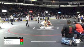 120 lbs Quarterfinal - Kenndyl Mobley, North Central vs Guillermo Ramirez, Kamiakin