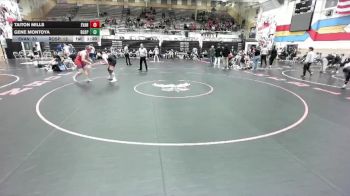 190 lbs 2nd Wrestleback (16 Team) - Gene Montoya, Rock Springs vs Taiton Mills, Evanston