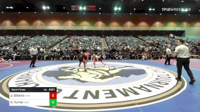 133 lbs Semifinal - Jackson DiSario, Stanford vs Devan Turner, Oregon State