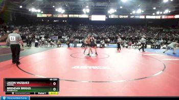 4A 220 lbs Cons. Round 1 - Jason Vazquez, Jerome vs Brendan Briggs, Bonneville