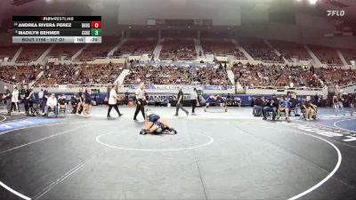 107-D1 Cons. Round 2 - Andrea Rivera Perez, Dobson vs Madilyn Behmer, Cactus Shadows High School