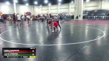 106 lbs Round 6 (10 Team) - Gable Hargrove, Social Circle vs Lucas Overton, Terre Haute South Red