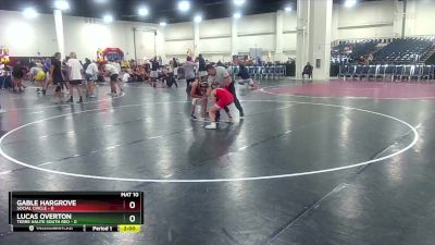 106 lbs Round 6 (10 Team) - Gable Hargrove, Social Circle vs Lucas Overton, Terre Haute South Red