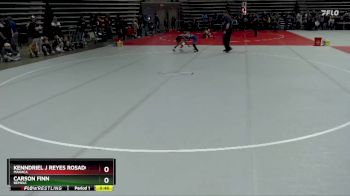 45 lbs Champ. Round 1 - Kenndriel J Reyes Rosado, MAHACA vs Carson Finn, Bemidji