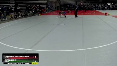 45 lbs Champ. Round 1 - Kenndriel J Reyes Rosado, MAHACA vs Carson Finn, Bemidji