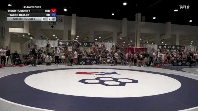 48 lbs Champ. Round 2 - Diego Robertty, Big Game Wrestling Club vs Jacob Naylor, HeadHunters Wrestling Club