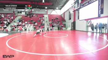 106 lbs Quarterfinal - Cooper Keely, BLANCHARD vs Keilan Atencio, PLAINVIEW