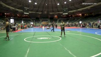 155 lbs Semifinal - Boston Graffman, Okmulgee vs London Labbe, Tulsa Blue T Panthers