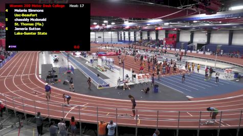 Women's 200m, Finals 17