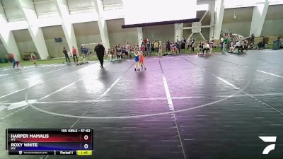 57-62 lbs Round 3 - Harper Mamalis, WY vs Roxy White, WY