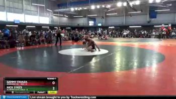 113 lbs Round 1 (6 Team) - NICK SYKES, Alabama Elite Gold vs Sammy Favaza, Assassins WC - Red