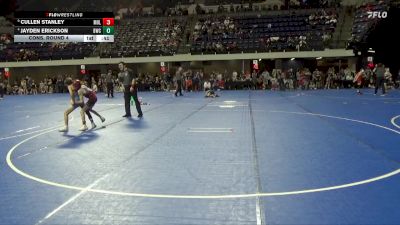 70 lbs Cons. Round 4 - Jayden Erickson, Bison Wrestling Club vs Cullen Stanley, Mollitium