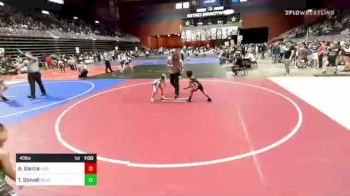 49 lbs Quarterfinal - Aiden Garcia, Heights WC vs TyJon Stovall, Ready RP