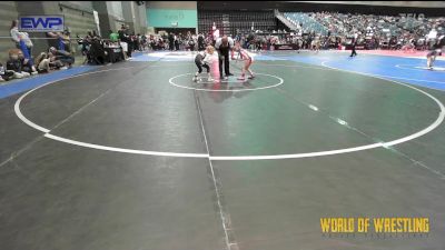 52 lbs Final - Quinn Cannici, Cordoba Trained vs Stella McCarther, Clinton Youth Wrestling